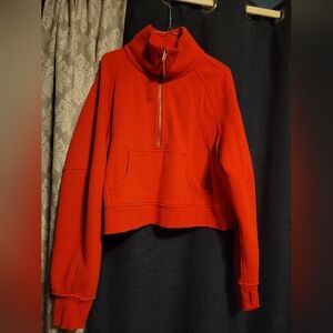 Scuba Oversized Half-Zip Hoodie